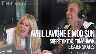 Avril Lavigne e Mod Sun sobre TikTok, Tony Hawk e bater skates | Entrevista legendada