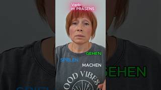 Спряжение глаголов machen, spielen, gehen im Präsens . Личные местоимения.
