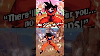 LR KAIOKEN GOKU VS SP SAIYAN SAGA GOKU 🔥!! #dragonballlegends #dblegends #shorts