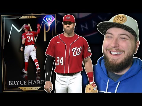 99 Bryce Harper is UNREAL with 125 POWER! MLB The Show 21 Diamond Dynasty