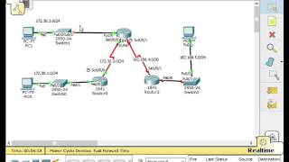 Cisco packet tracer #13 - RIP Routing (Subnet)