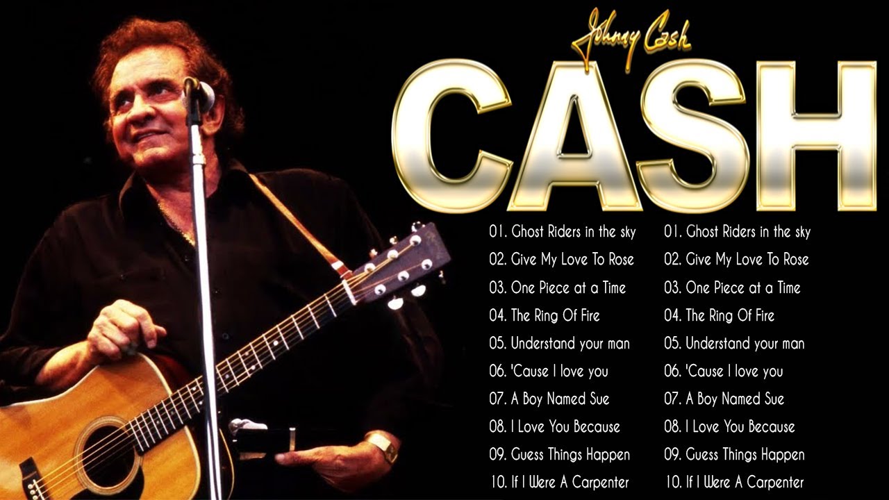 The Best of Johnny Cash Songs Collection - Johnny Cash Greatest Hits