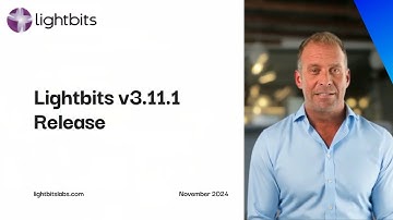 Lightbits Software Defined Storage - v3.11.1 for ADFS Integration