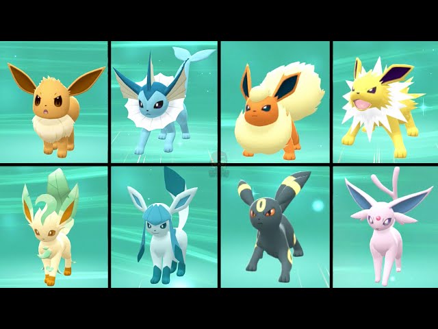 Pokemon Brilliant Diamond Shining Pearl SHINY ✨ Eevee Evolutions ✨ MAX IV  EV