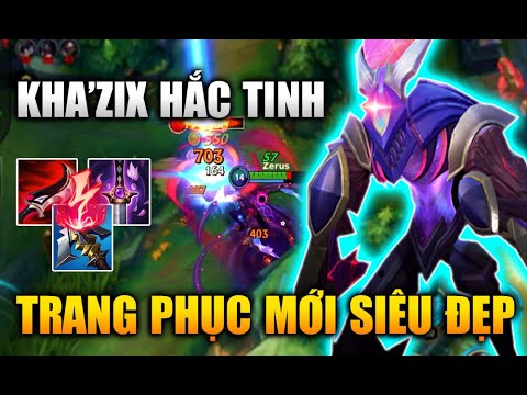 [LMHT Tốc Chiến] Kha'Zix Hắc Tinh Trang Phục Mới Cực Đẹp Trong Liên Minh Tốc Chiến