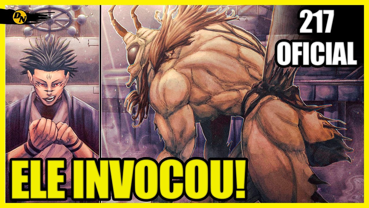JUJUTSU KAISEN CAPÍTULO 217 OFICIAL Olha quem o Sukuna Invocou! YouTube JUJUTSU KAISEN CAPÍTULO 217 OFICIAL Olha quem o Sukuna Invocou! YouTube