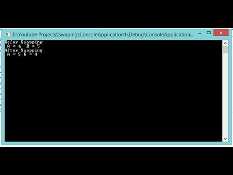 Swap two variables without third variable or swap function | C++  | Programming Solution