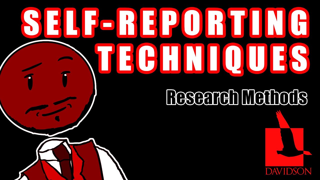 Self Report Method Psychology - Self-Reporting Techniques - YouTube