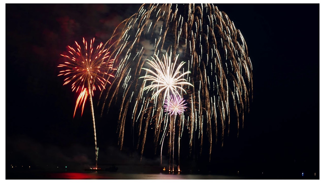 Chesapeake Beach Fireworks 2019 YouTube