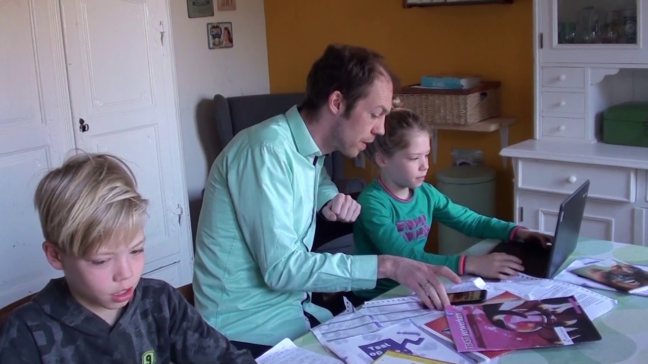 Homeschooling bij familie Blom YouTube