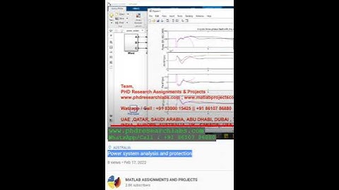 Power system analysis and protection