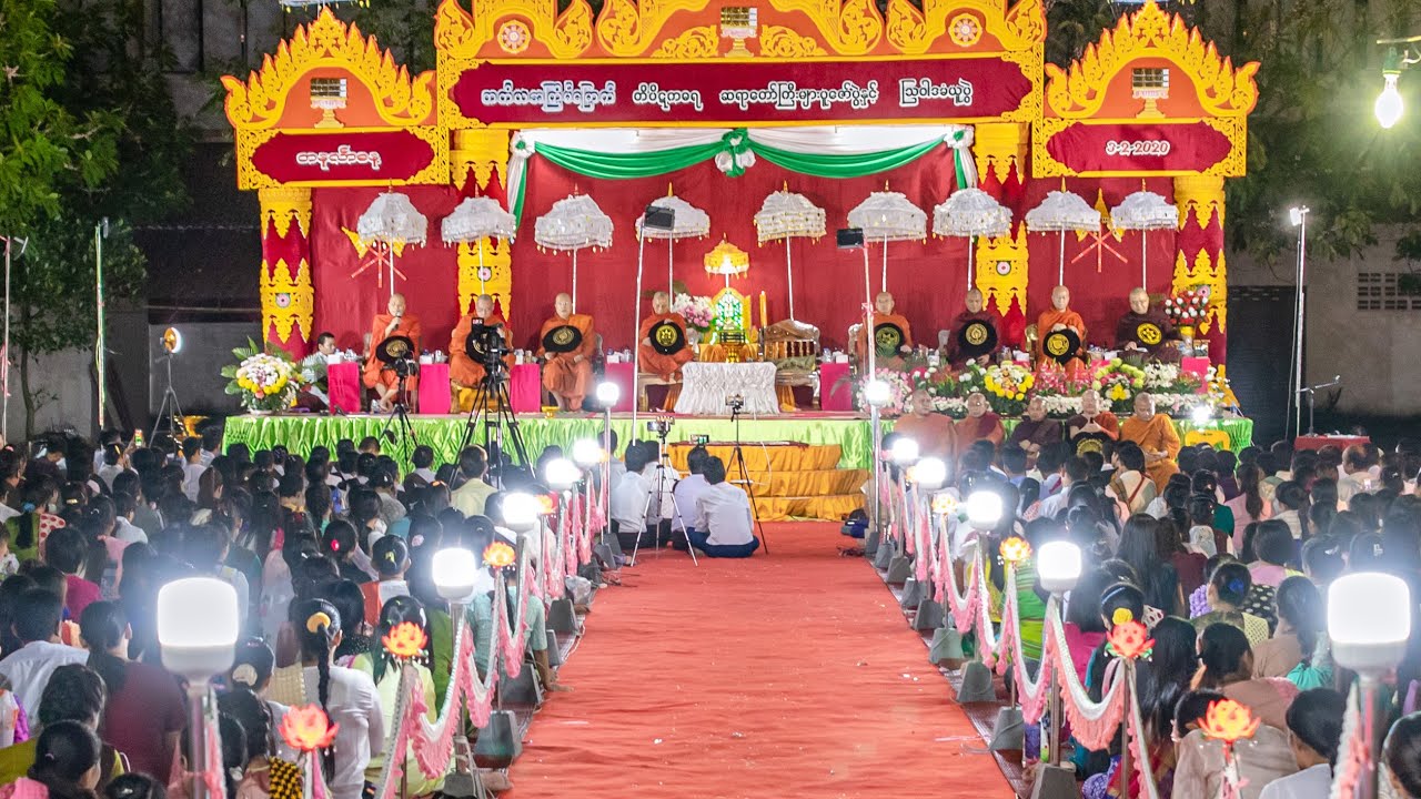 ဘဒ္ဒန္တသီလက္ခန္ဓာဘိဝံသ ဆရာတော်ဘုရားကြီးမှာ ဟတ်ယိုင်မြို့တွင် ဟော်ကြားဆုံးမတော်မှုသော် တရားတော်