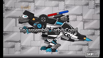 Dino Robot Transformer Tarbo Cops