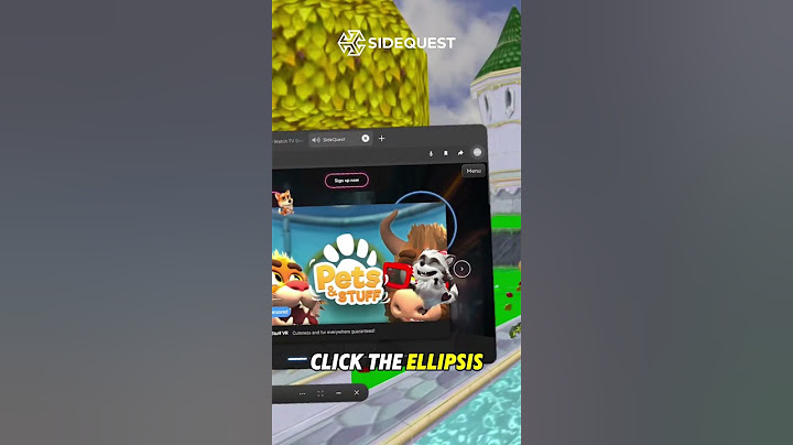 SideQuest VR Tips! Add SideQuest to your library straight from the browser! 🤩🔥