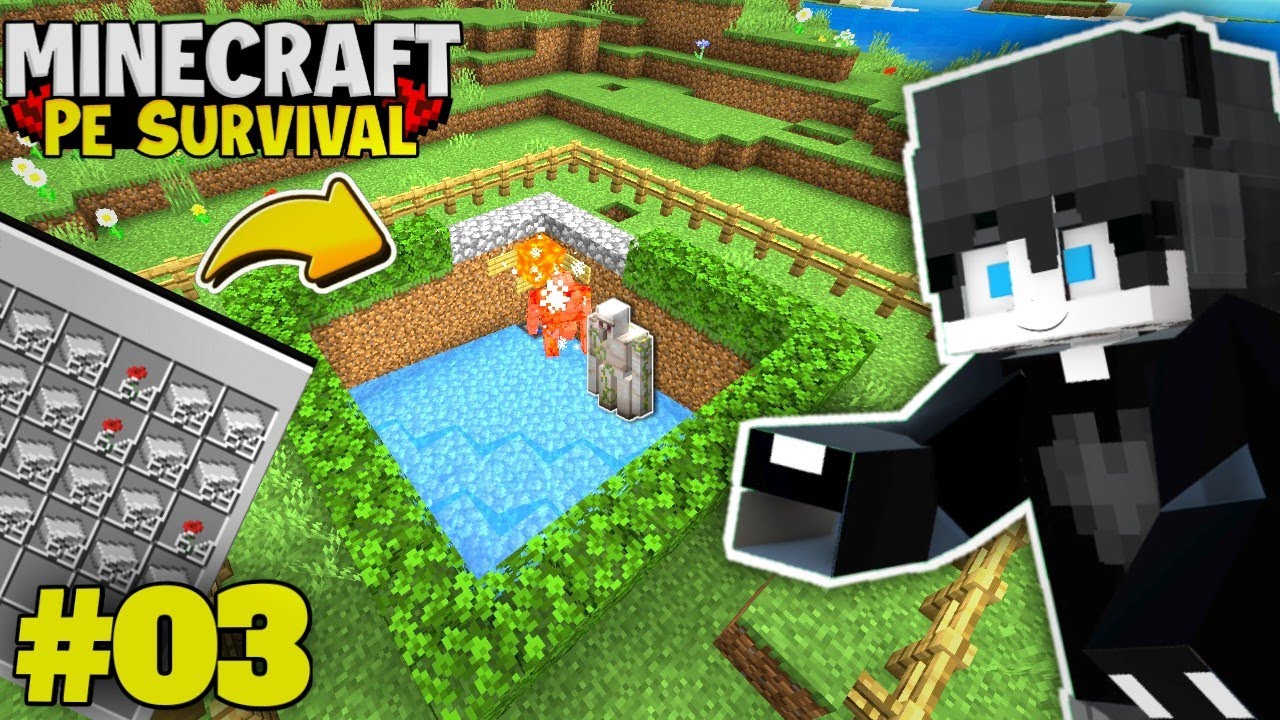 MAKING IRON FARM IN MINECRAFT SURVIVAL SERIES|| EP-03 🔥