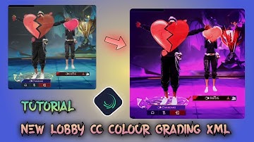 New Lobby Colour Grading Free Fire In Alight Motion 🤧🥱