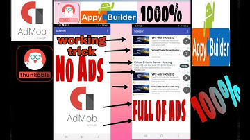 Admob Ads Not Showing 100% All Problems Fixed | Thunkable/Appybuilder 2019