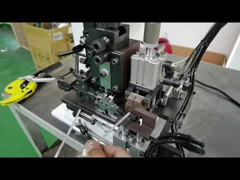 Wiring Harness Stripping and Crimping Machine Proofing Video for Parallel Wire Splitting