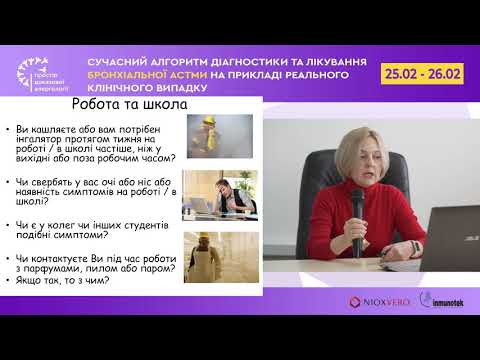 СУЧАСНИЙ АЛГОРИТМ ДІАГНОСТИКИ ТА ЛІКУВАННЯ БРОНХІАЛЬНОЇ АСТМИ. КЛІНІЧНИЙ ВИПАДОК. ШАРІКАДЗЕ О.В.