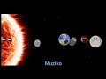 #90 Solar System Dwarf Planet Song in Esperanto/Sunsistemo Nana Planedo Kanto