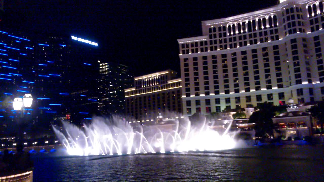 Bellagio Fountains Lucy in the sky The Beatles YouTube