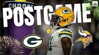 Packers/Vikings LIVE Postgame Show!!!