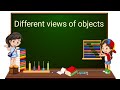 Different views of objects | Top view, Bottom view, Side view of objects for kids | English |Class 3