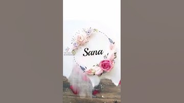 Sana name TikTok what