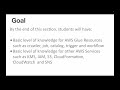 AWS Service Course 101