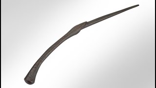 Famous Paper Mache Bellatrix Lestrange Wand DIY - Paper Hands Profile