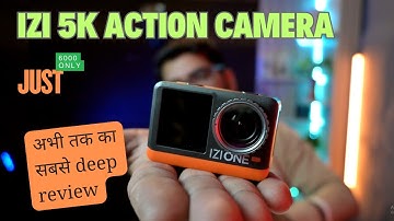 Izi One Lite 5k Action Camera Review||Izi One Lite 5k Action Camera  Best Action Camera 2025?