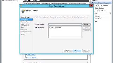 Creating Windows 2012 R2 Failover Cluster Step by Step