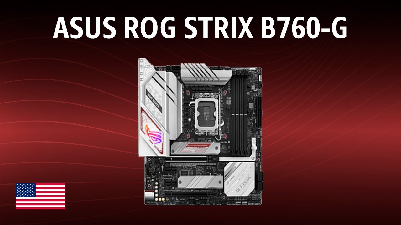 Motherboard ASUS ROG STRIX B760-G | TEST | English - YouTube