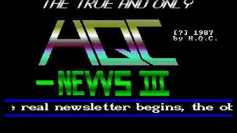 news 3 intro by HQC for Amiga