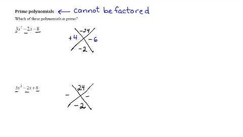 prime polynomials