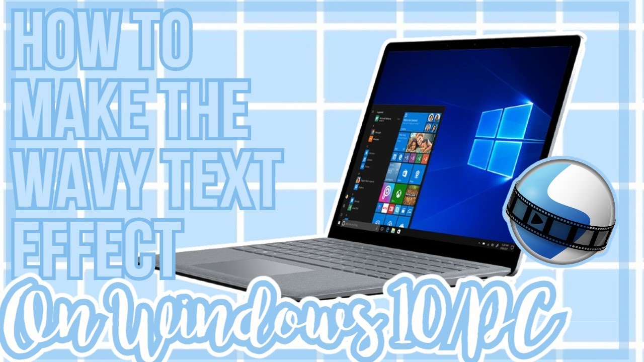 Windows Text Effects 💻How to Make the Wavy Text Effect On Windows 10/PC || AAmazingGacha ...