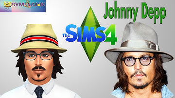 Creando un sim Johnny Depp TheSims4