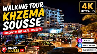 Sousse Tunisia 🇹🇳 | Khzema Walking Tour – Explore the Streets & Local Life