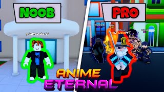 картинка: ОТ НУБА до ПРО в ANIME ETERNAL РОБЛОКС