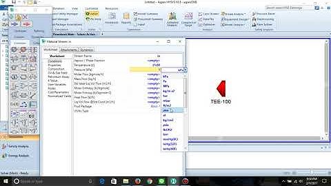 Aspen Hysys Recycle Icon Function