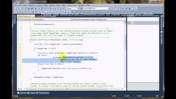 STEP 4 -  Insert The Face Detection Code part 2