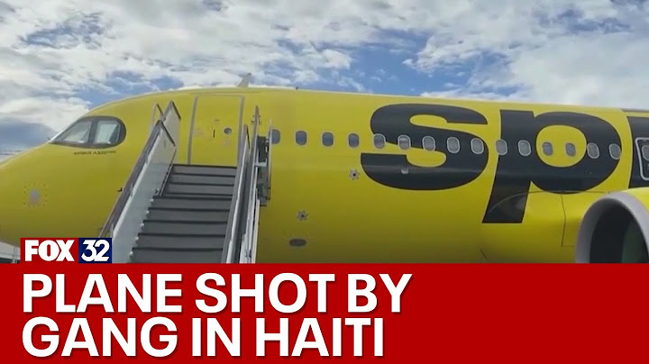 Spirit plane hit by gang gunfire in Haiti