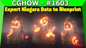 Export Niagara Data to Blueprint in UE5  👉 Trailer