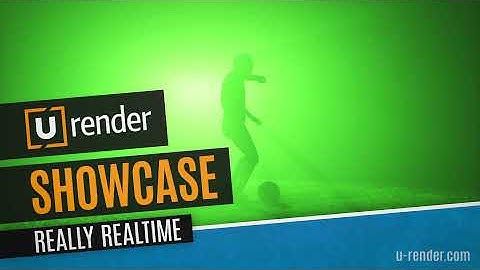 Soccer Boy - Real-time Volumetric Rendering Showcase - U-RENDER