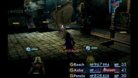 Final Fantasy XII Test Speedrun - Jelly Chaining Round 1 (part 2/2)