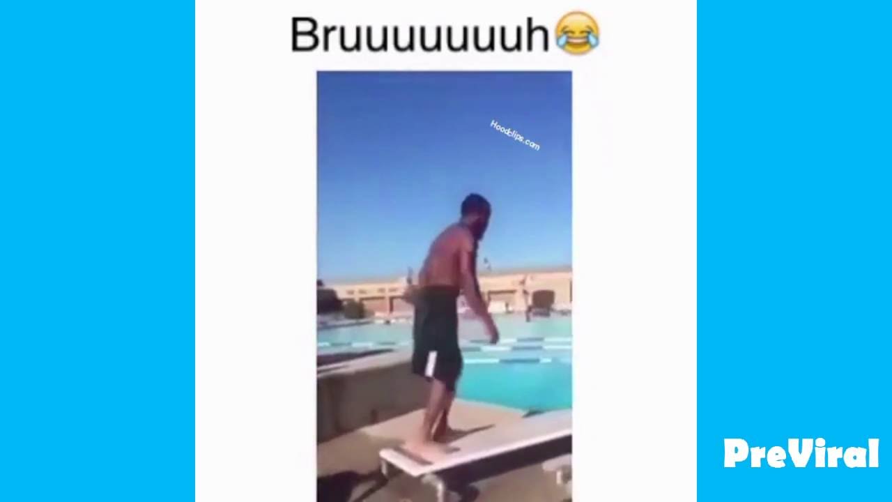 Black guy jumps in the water but can't even swim funny instagram