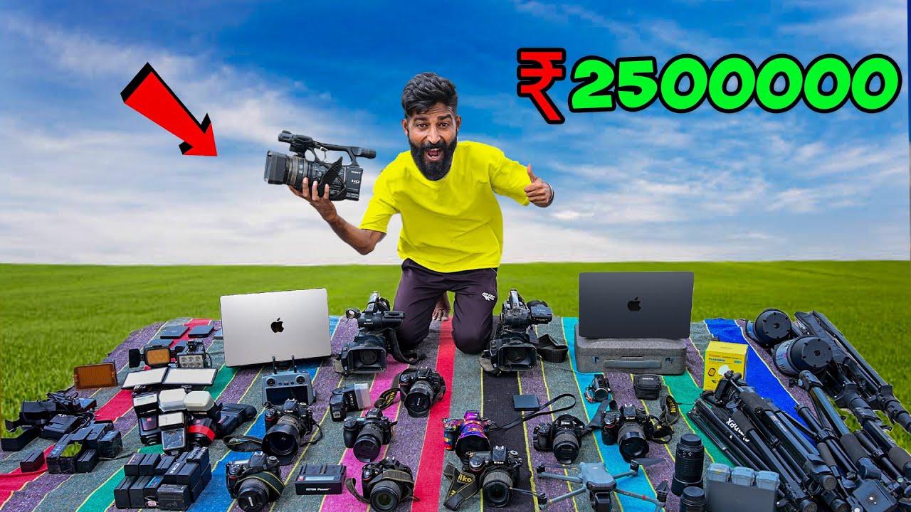 Camera setup worth ₹25 lakh 🤑 Waste Of Money..?