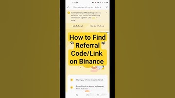 How to find Binance Referral code / How to search binance referral code / Binance referral code