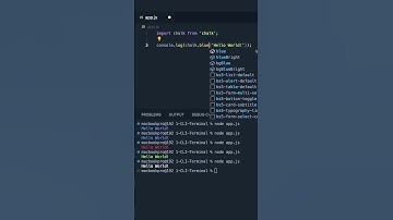 Terminal/CLI String Styling #nodejs #nodejsdevelopment #javascript #javascriptprogramming  #coding
