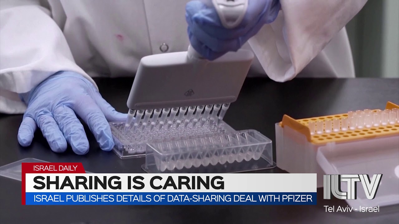 Israel publishes details of data-sharing deal with Pfizer